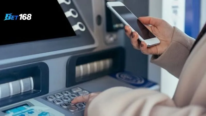 Quy trình rút tiền Bet168 thần tốc chỉ trong vòng đúng 4 bước