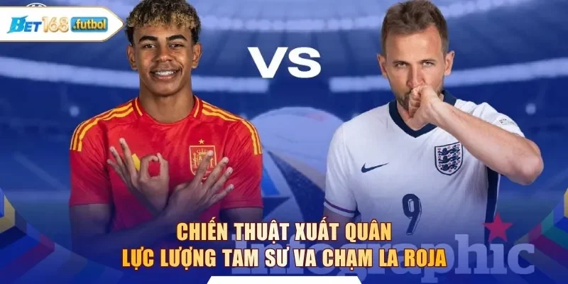 Chiến thuật xuất quân lực lượng Tam Sư va chạm La Roja